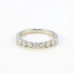 Floating Diamond Eternity Band