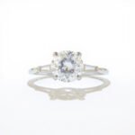 Baguette Engagement Ring