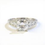 unique Princess Engagement Ring