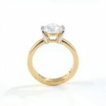 Two-Tone Engagement Ring