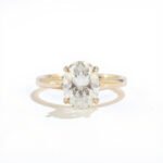 Oval Solitaire Engagement Ring