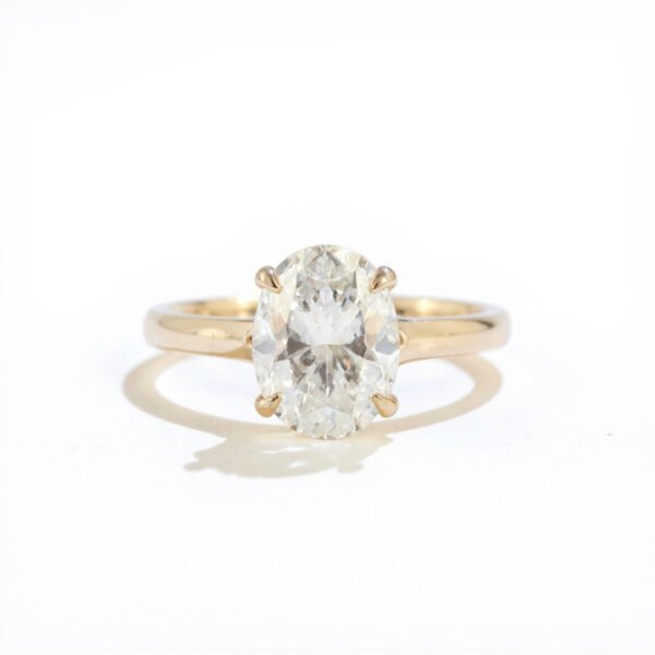 Oval Solitaire Engagement Ring