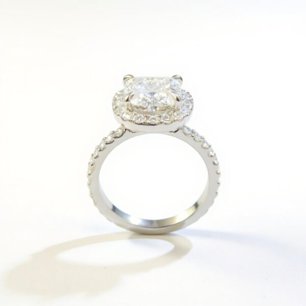 Halo Engagement Ring