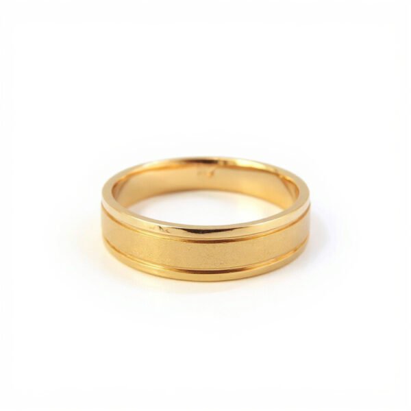 yellow gold wedding bands
