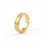 gold mens wedding bands
