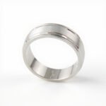 Men’s White Gold Wedding Band