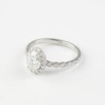 Vintage Oval Engagement Ring