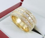 Yellow-Gold-Mans-Wedding-Band-Diamond-Iced-Out-DiamondNet.ca