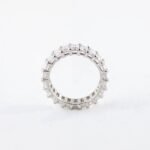 Emerald Diamond Eternity Band