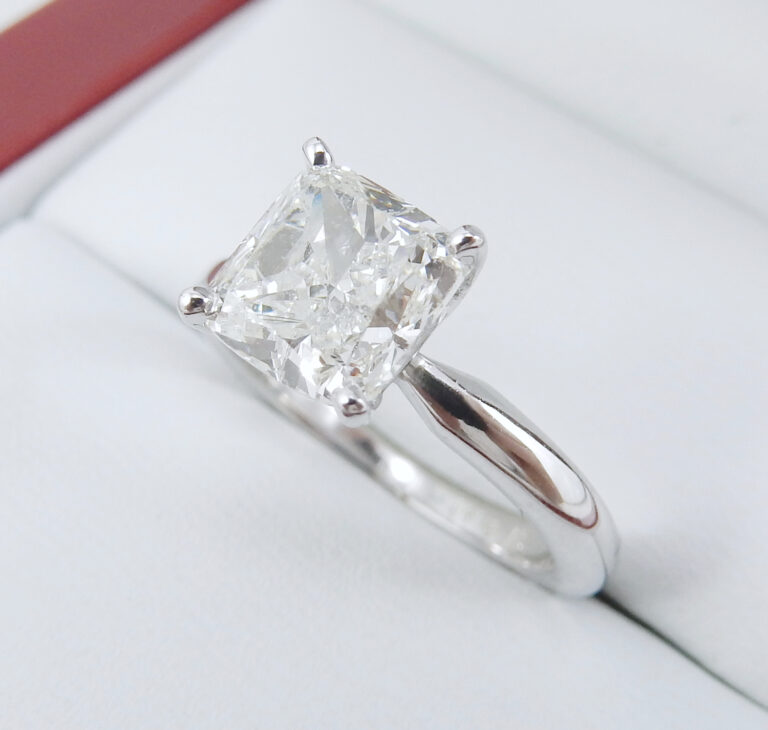 1.80ct Cushion Diamond Solitaire Ring