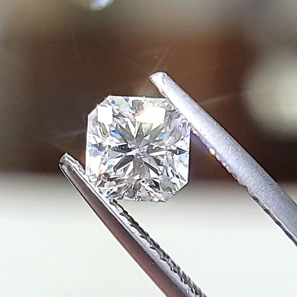 1.02ct Natural Square Radiant Cut Diamond