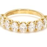 9-Stone Oval Diamond Band