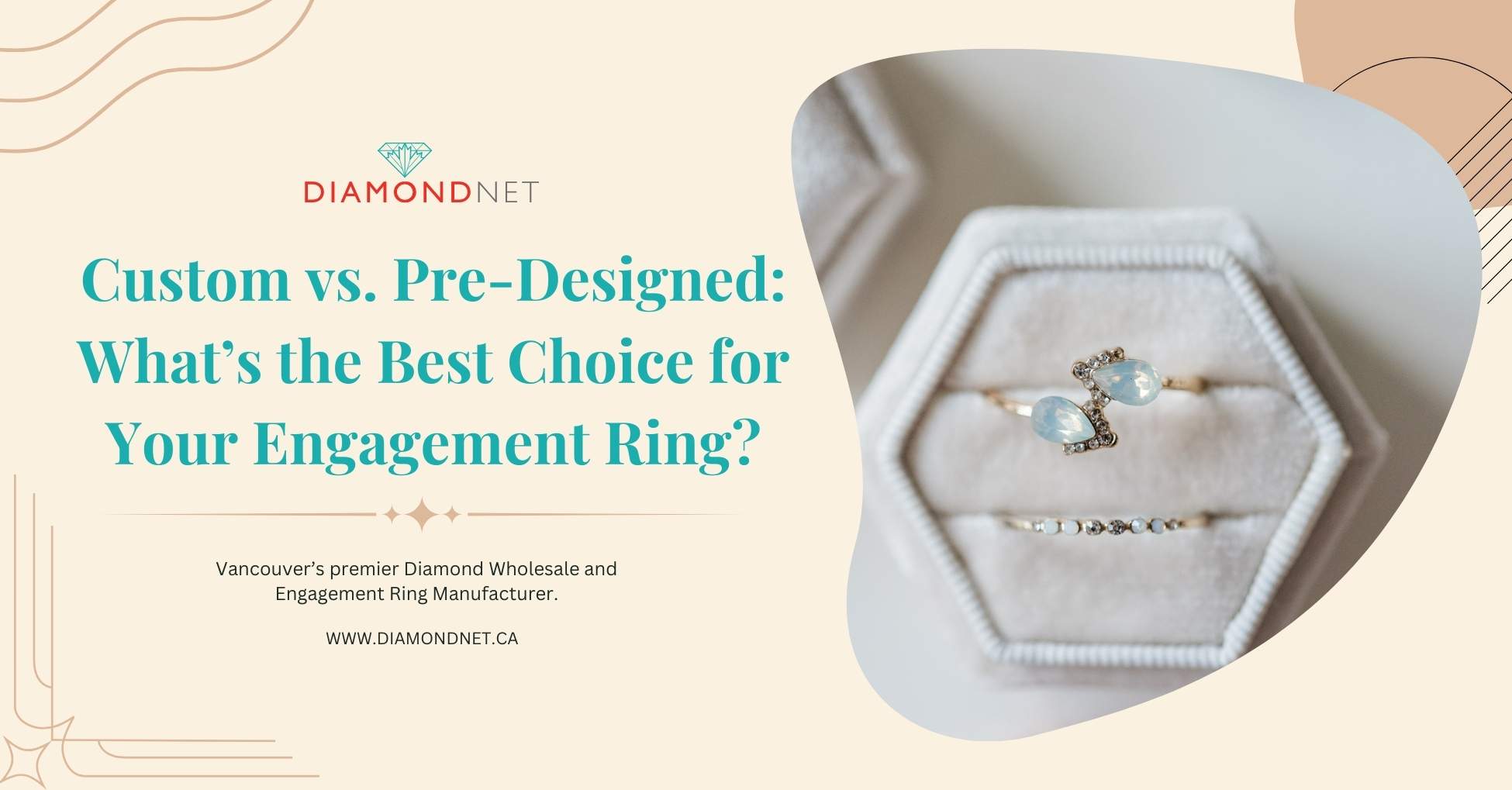 Custom vs. Pre-Designed Engagement Rings