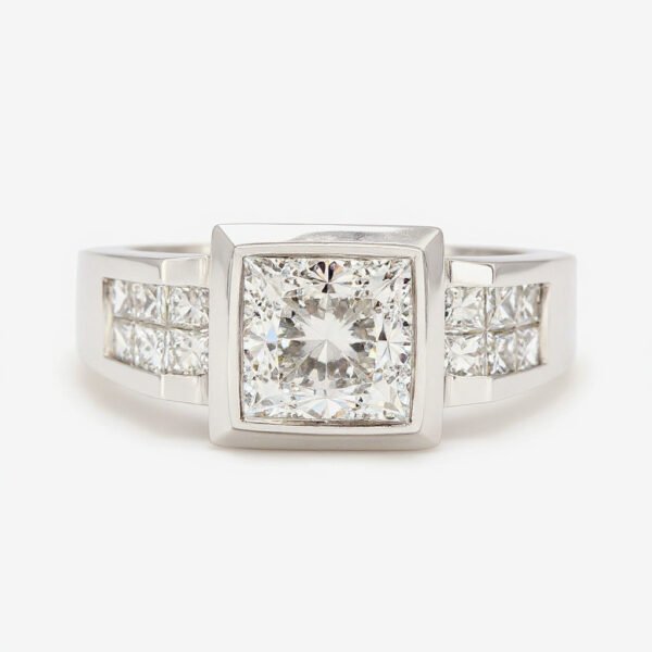 Princess-Cut Engagement Ring