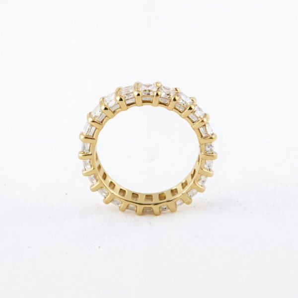 Radiant Diamond wedding bands