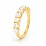 Oval Eternity Band
