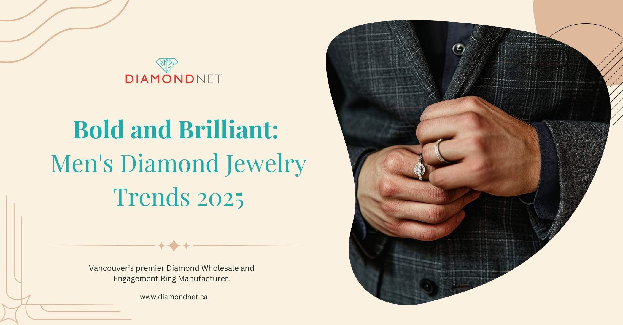 Best Men’s Diamond Jewellery Trends & Inspirations