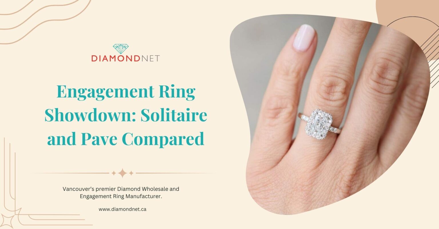 Compare Solitaire and Pave Rings: Key Features & Benefits