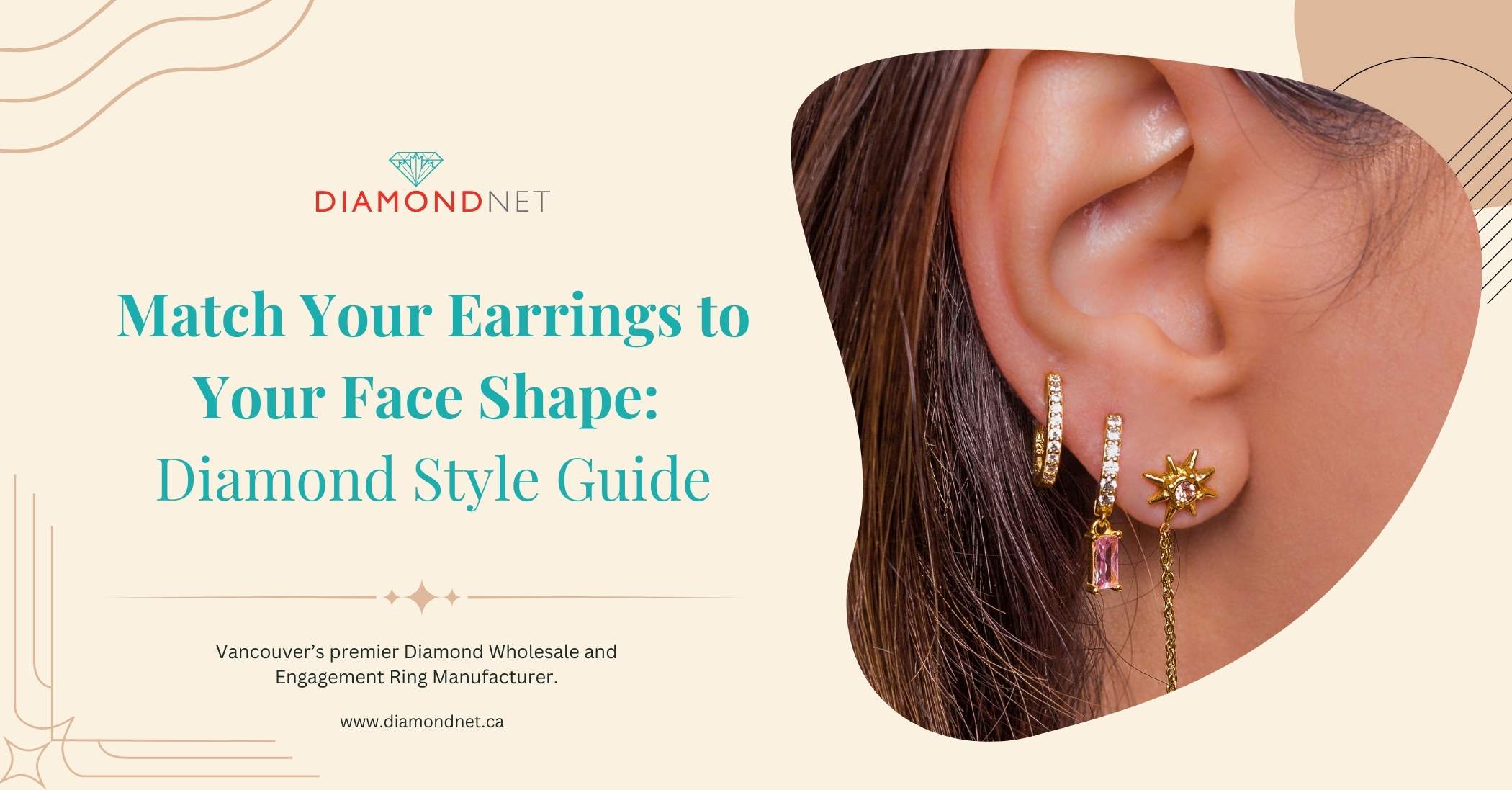 How to Match Diamond Earrings to Your Face Shape Like a Pro