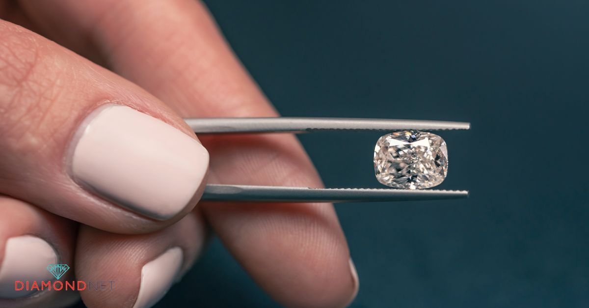 Importance of viewing princess-cut diamonds in person to check sparkle and corners