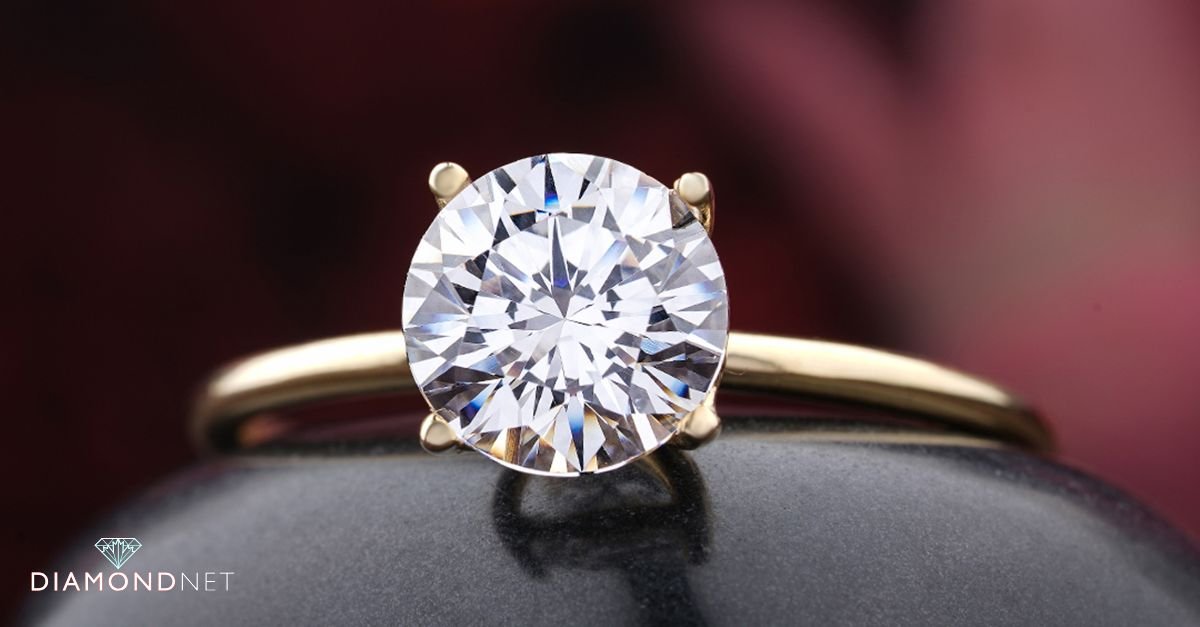 prong-set engagement ring